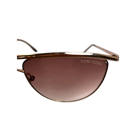 Tom Ford Helene TF182 45F Rose Gold Brown Gradient Sunglasses Italy 56-13 main image 9